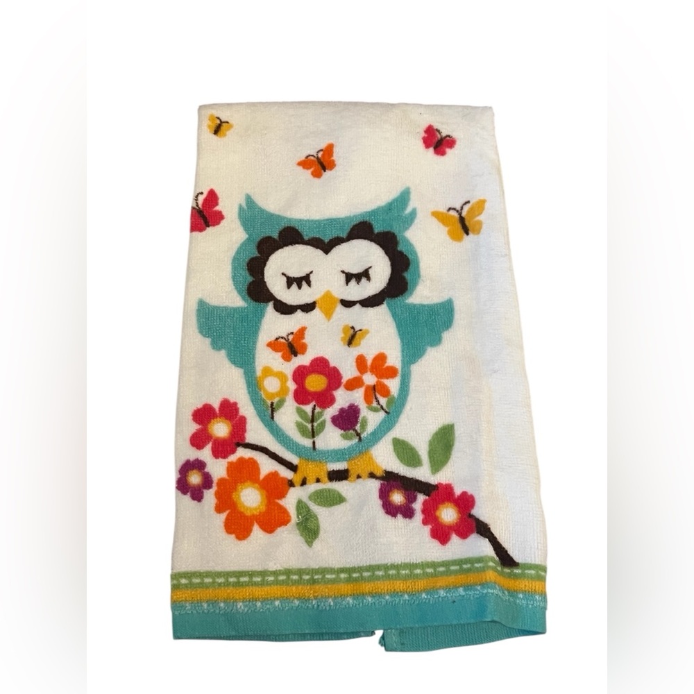 Owl hand/ dish towel